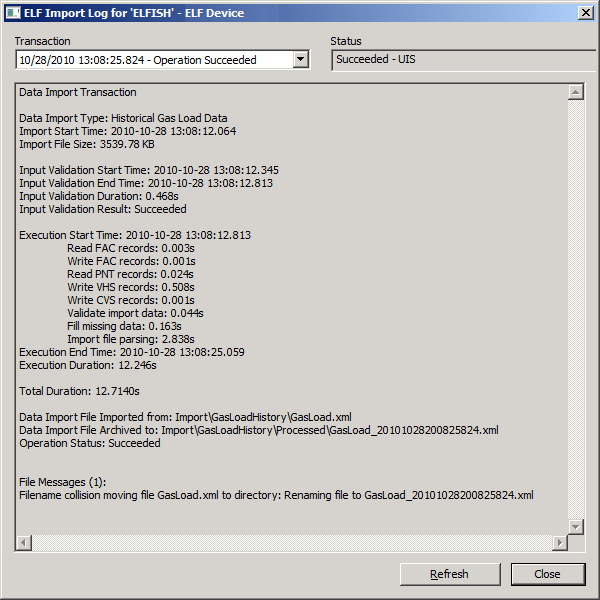 Transaction record
